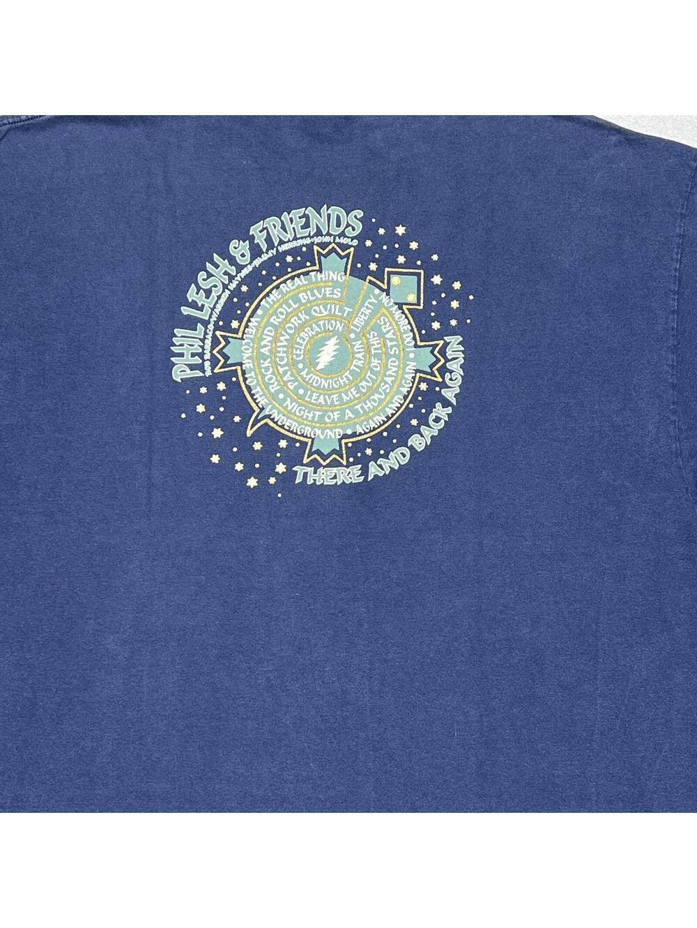 Vintage Phil Lesh & Friends 2002 There and Back Again Tour T-Shirt XL - Picture 4 of 6